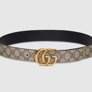Gucci GG Marmont reversible belt with dust bag